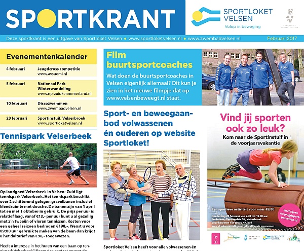 Vernieuwde sportkrant
